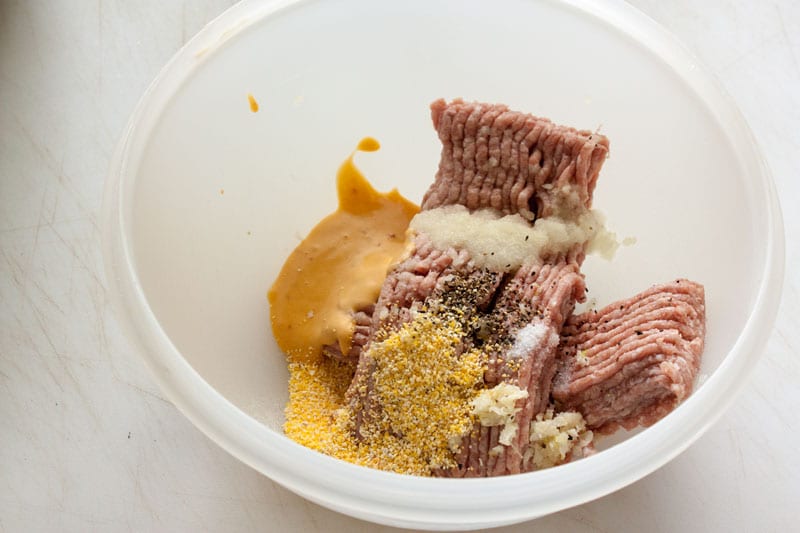 all ingredients added to bowl