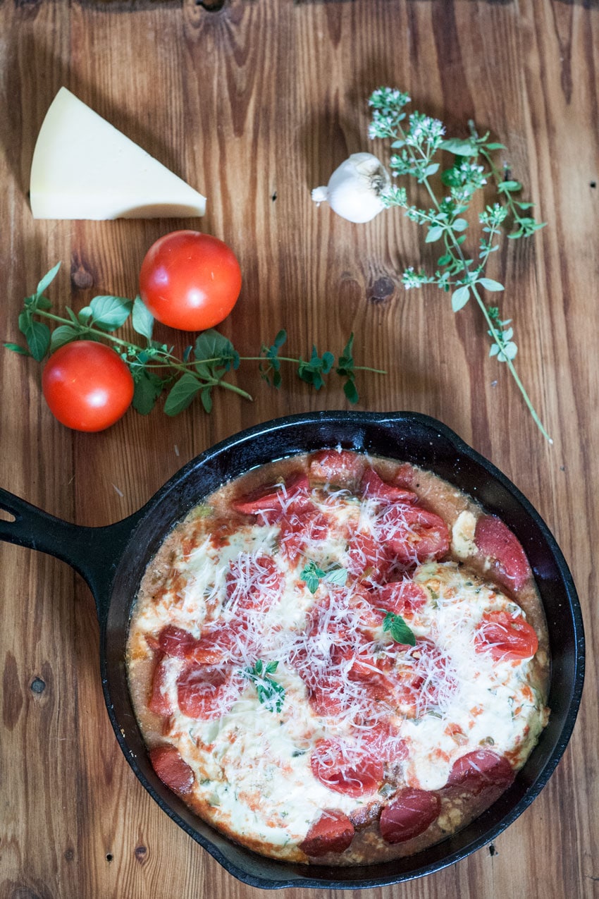 Chicken Capri Parmigiana Pasta