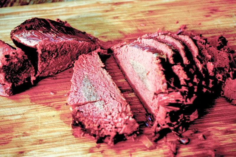 Corned Venison not quite finished corning