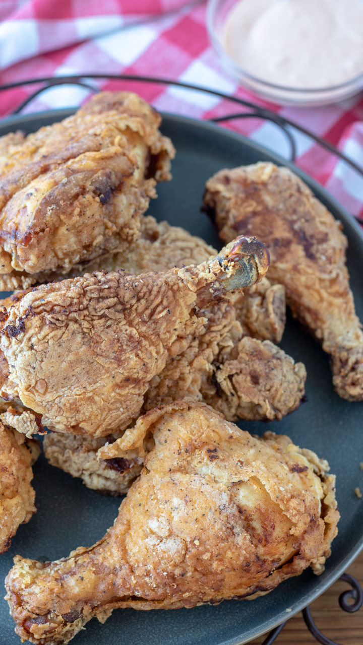 chicken legs with Argo cornstarch