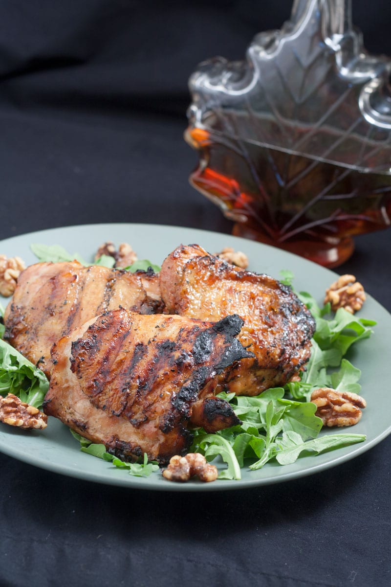 Maple Apple Cider Chicken Thighs