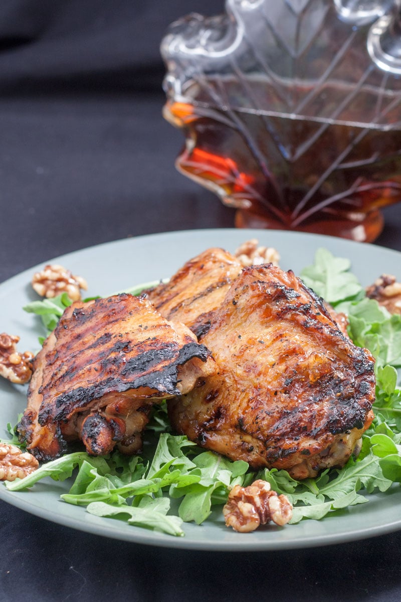 Maple Apple Cider Chicken Thighs