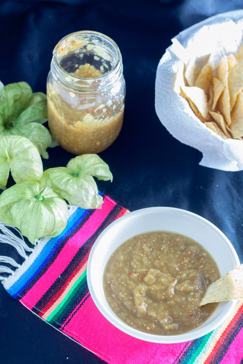 Canning Salsa Verde