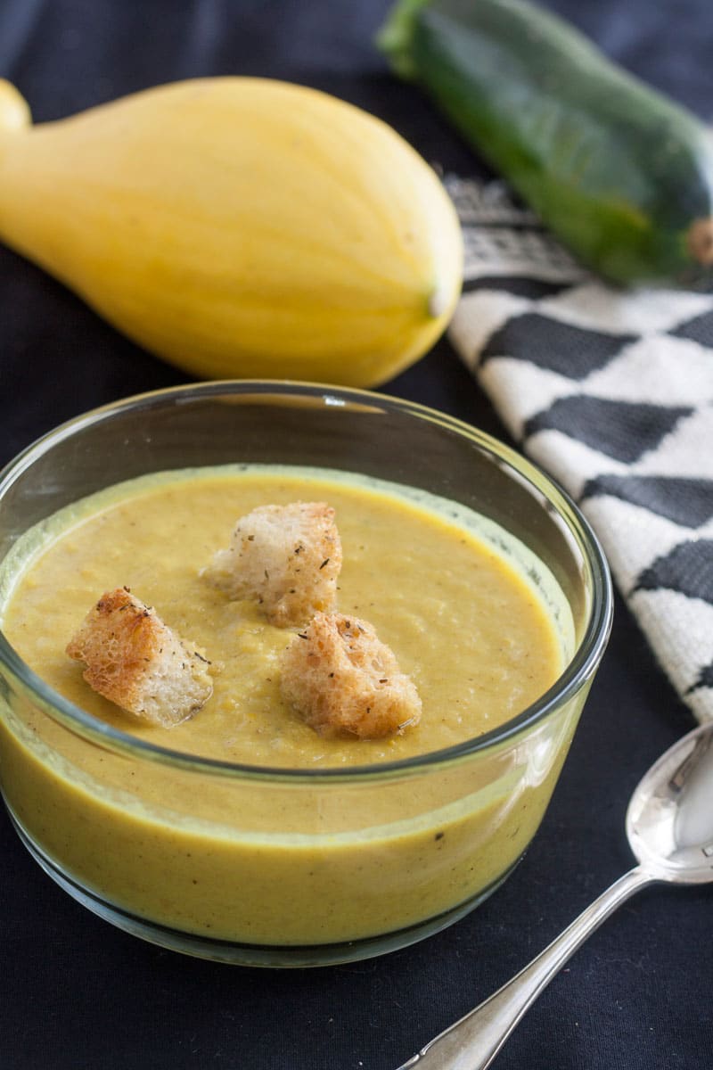 Curried Yellow Squash Soup5