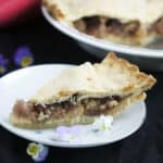 Vintage Rhubarb Pie