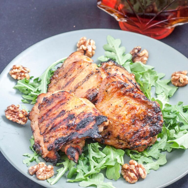 Guest Post – Maple Apple Cider Chicken Thighs