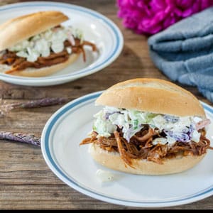 smoked pulled pork