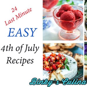 Easy, Last Minute 4th of July Recipes!