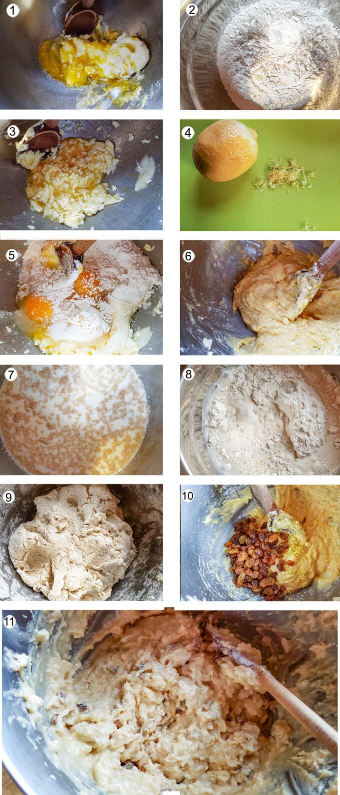 Step by step process collage. For details see recipe below.