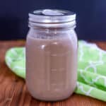 Dairy free sweetened condensed milk.