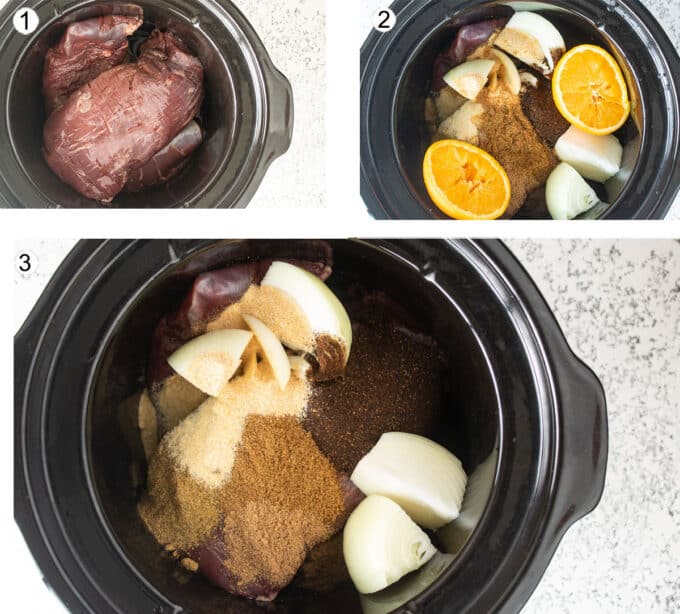 How to make carnitas step by step. Details in recipe below.