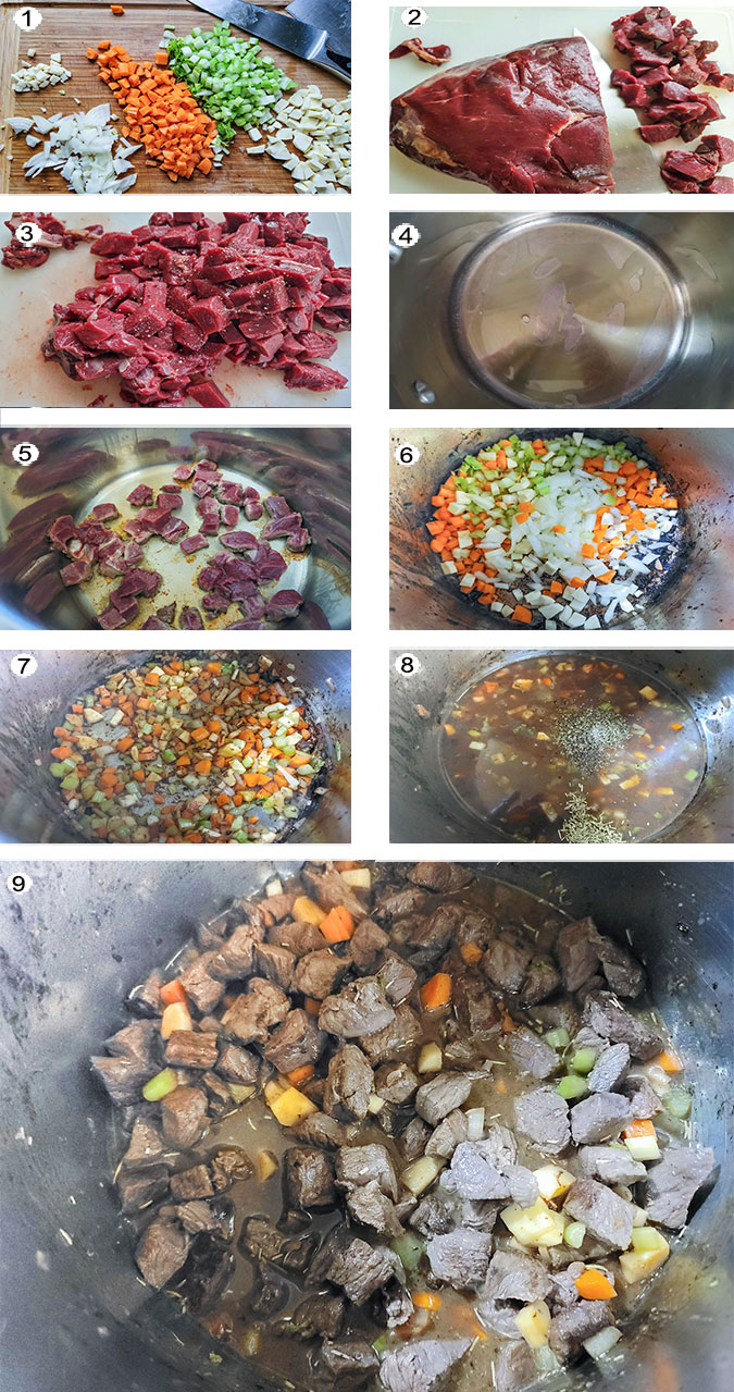 How to make venison shepherd's pie step by step. For details see recipe below.