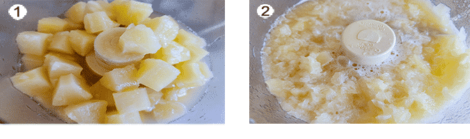How to crush pineapple.