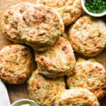 Pile of browned biscuits.