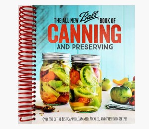 Ball canning book photo.