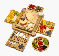 Deluxe cheese board.