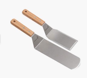 Two long, heavy duty spatulas.