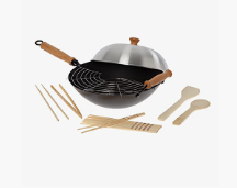 Wok with all of it's tools.