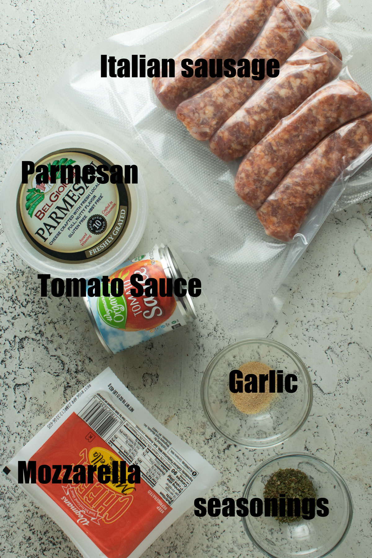 Ingredients for air fryer hot pockets.