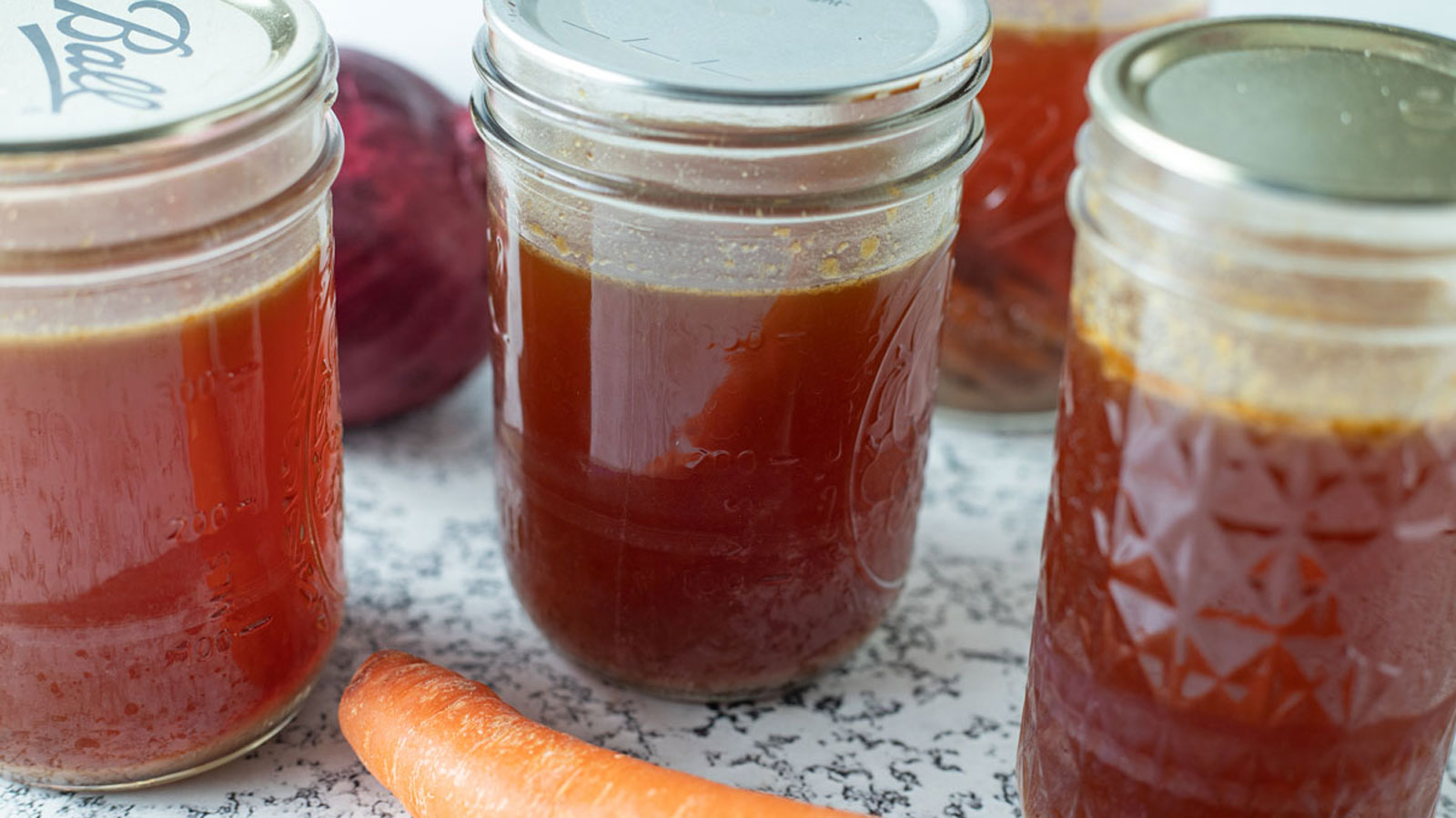 Canned bone broth.
