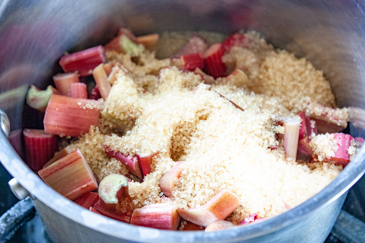 Ingredients added to a large bowl.