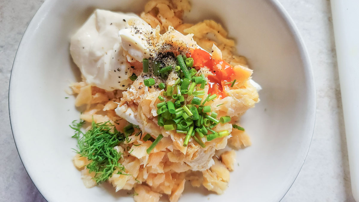 Ingredients in a bowl.