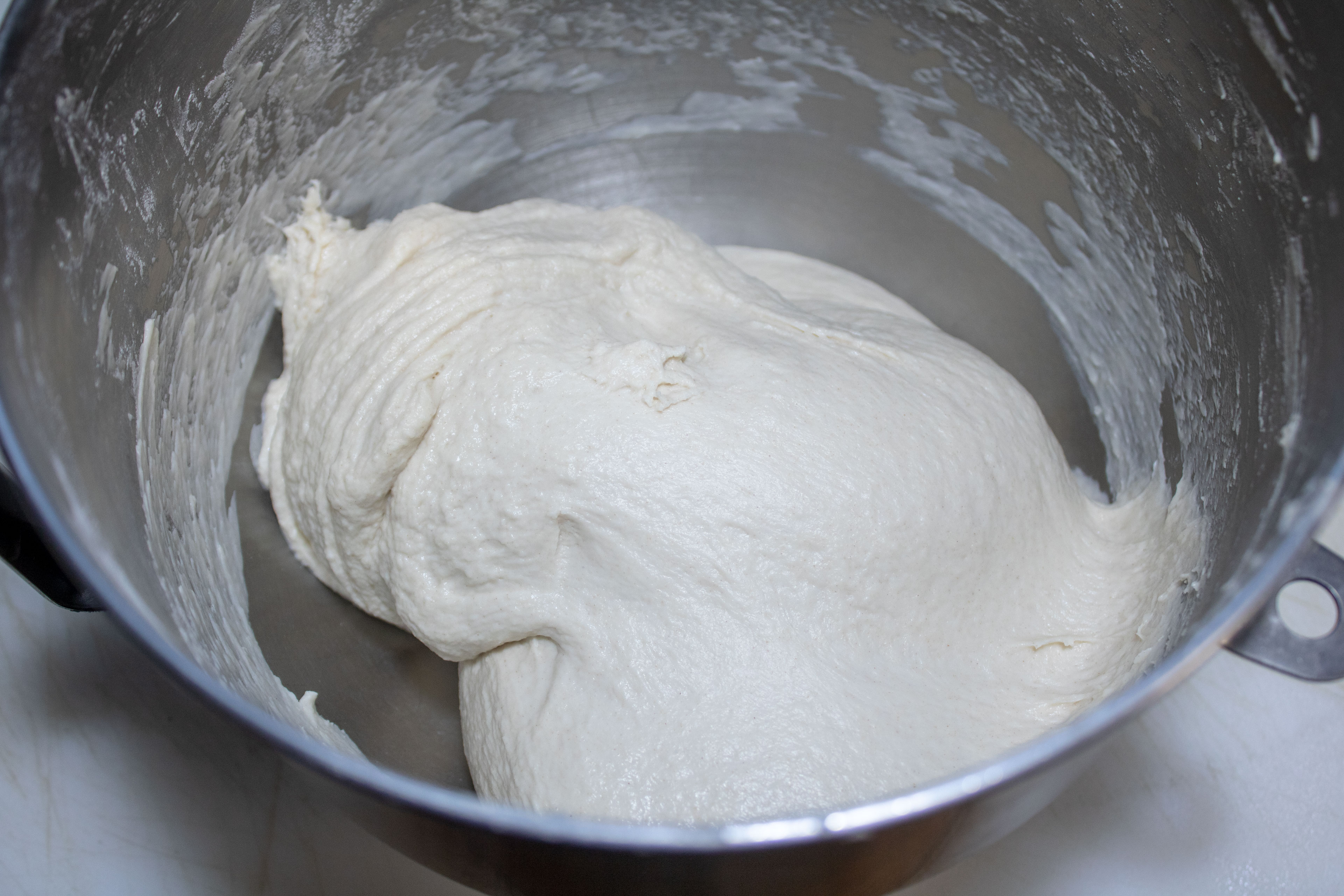 Dough after kneading.