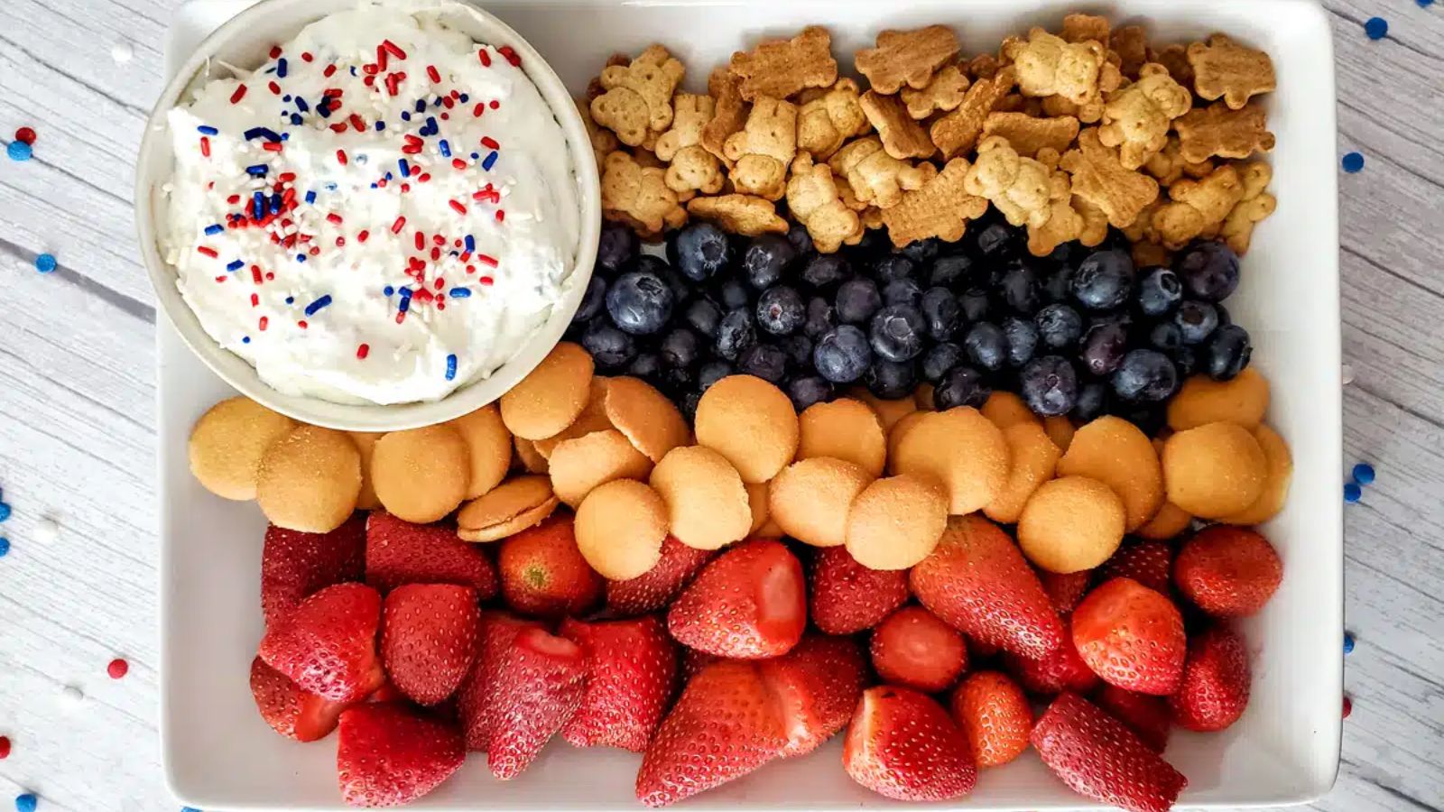 A snack board.
