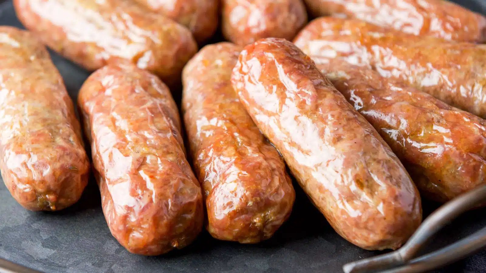 Air fryer sausages.