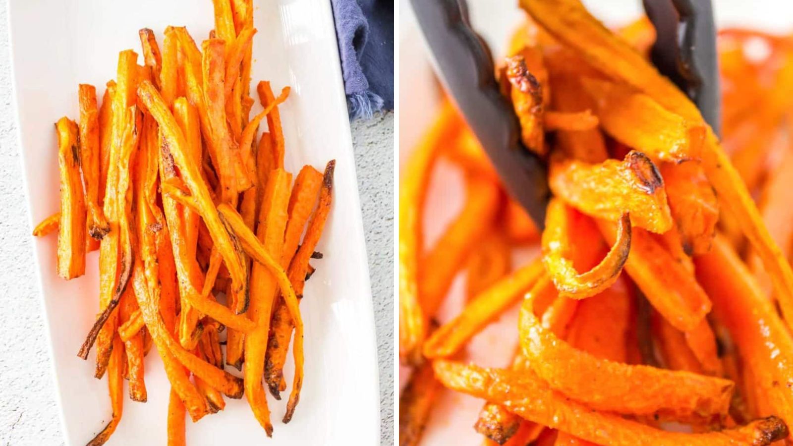 Carrots on a plate.