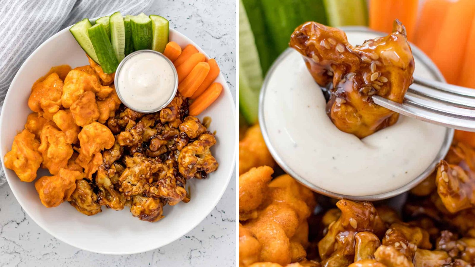 Cauliflower in a bowl.
