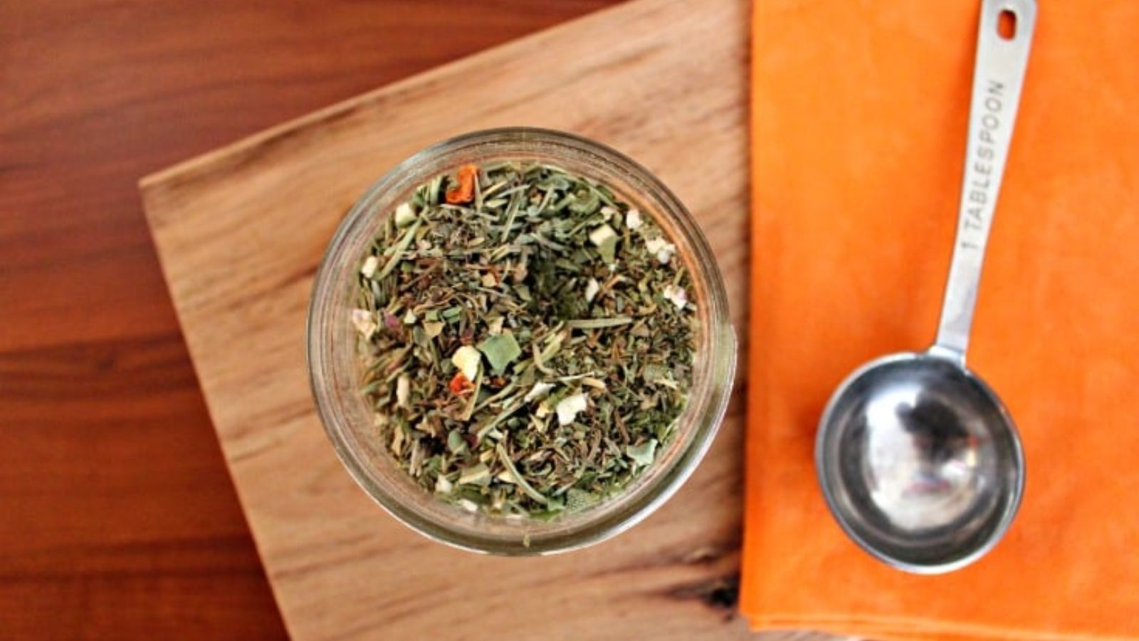 Spice blend in a bottle.