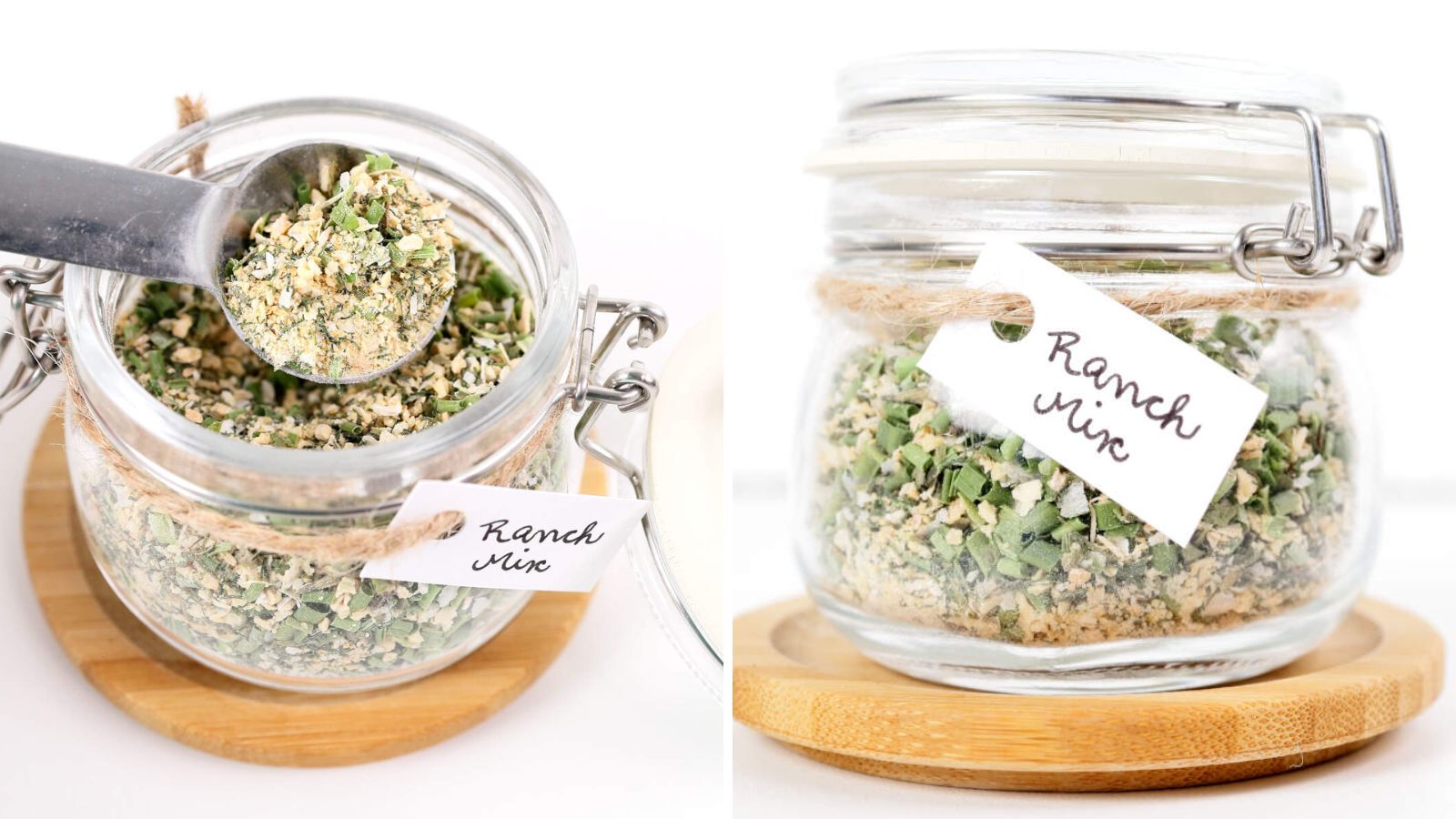 Spices in a jar.