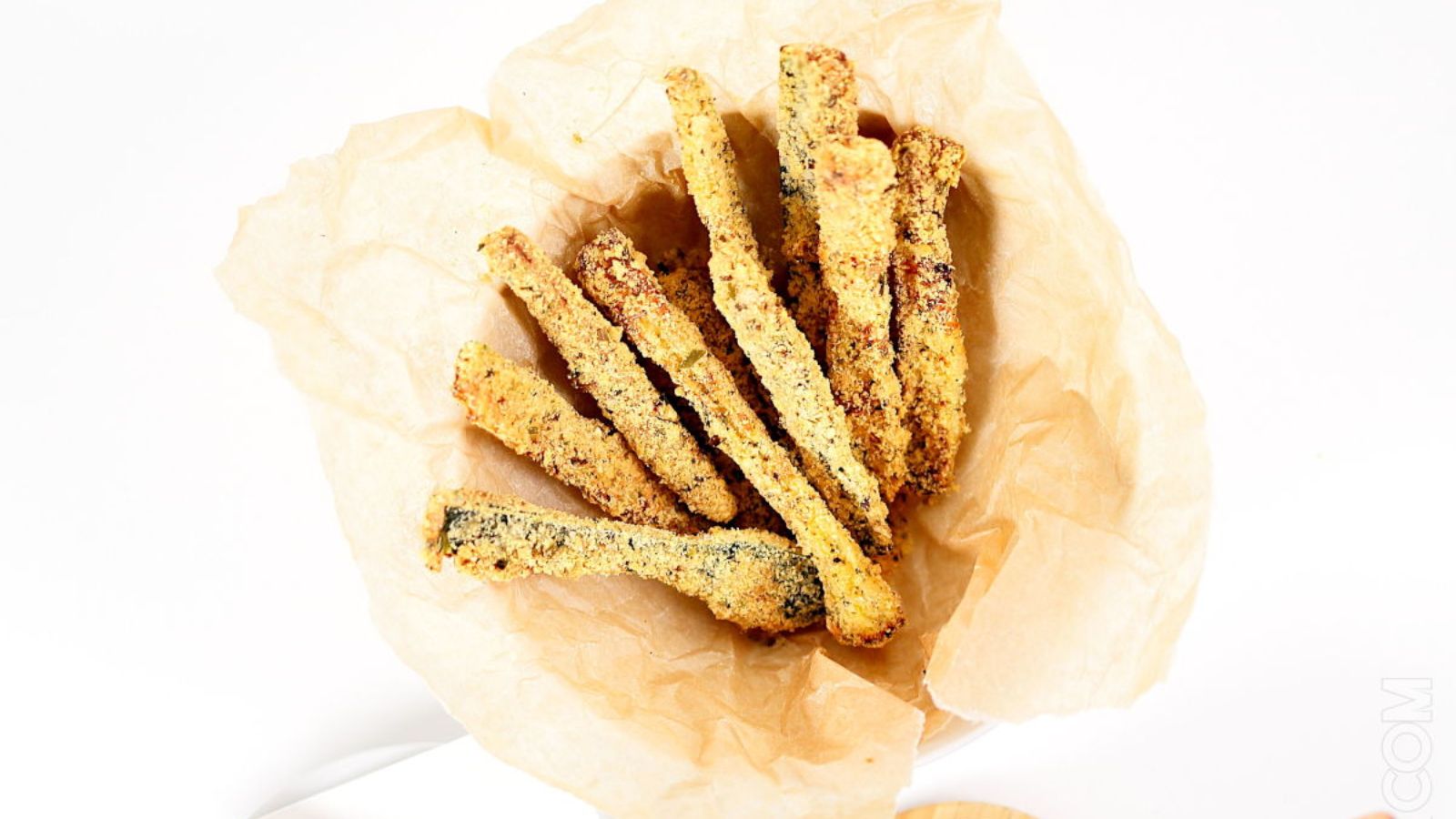 Baked Zucchini Fries. 