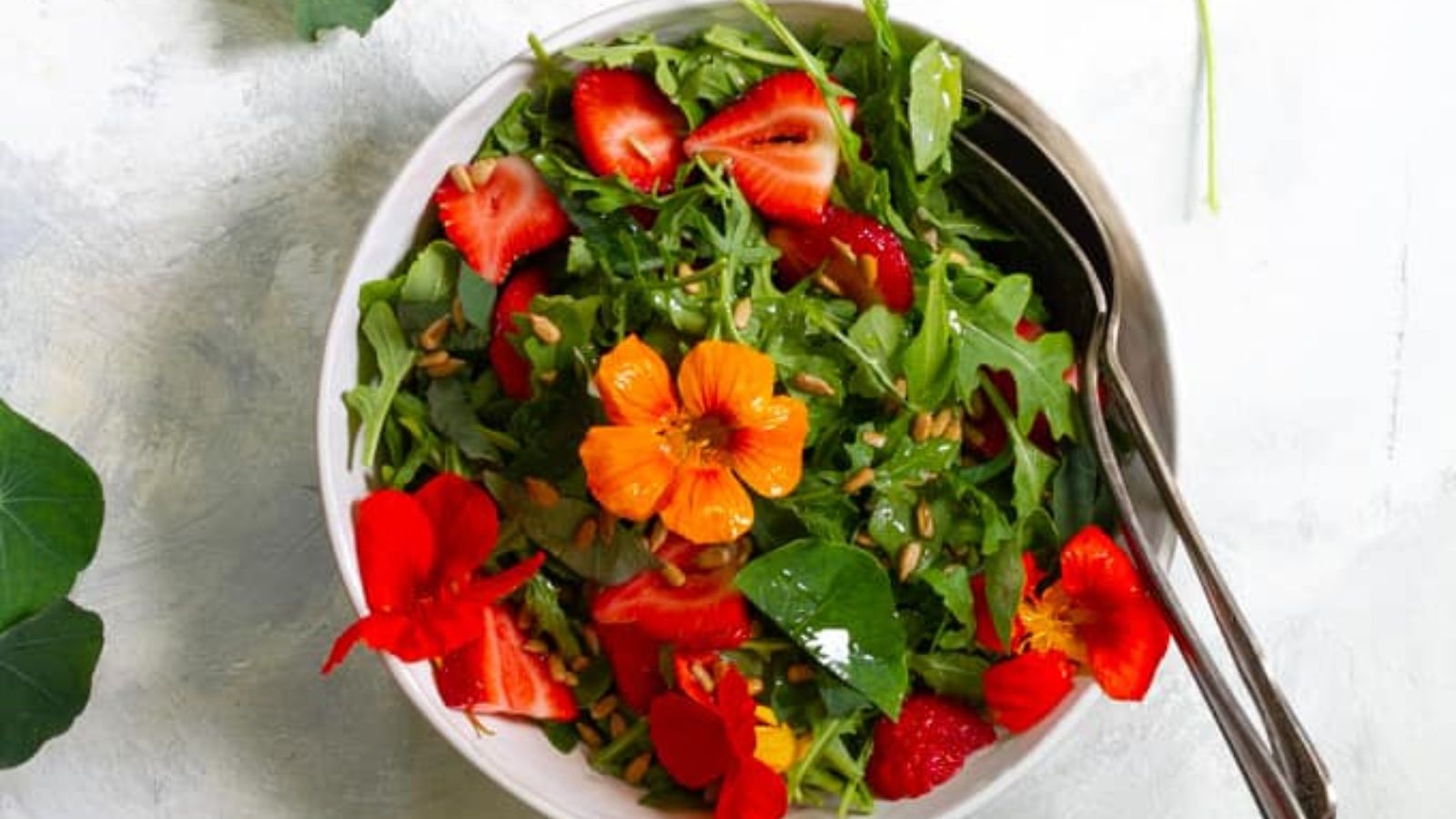 Salad in a bowl.
