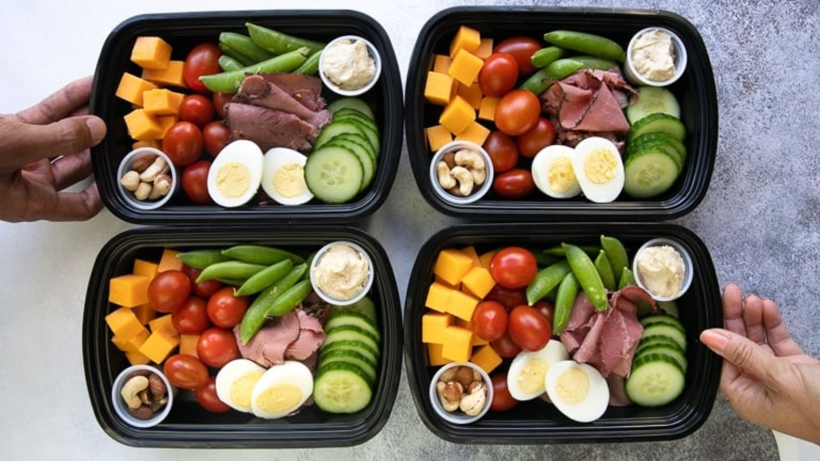 Protein snack packs.