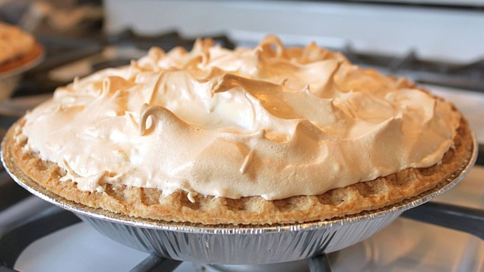 Whole lemon meringue pie.