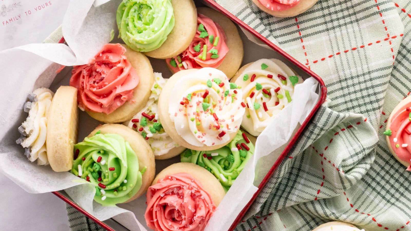 Cookies in a box.
