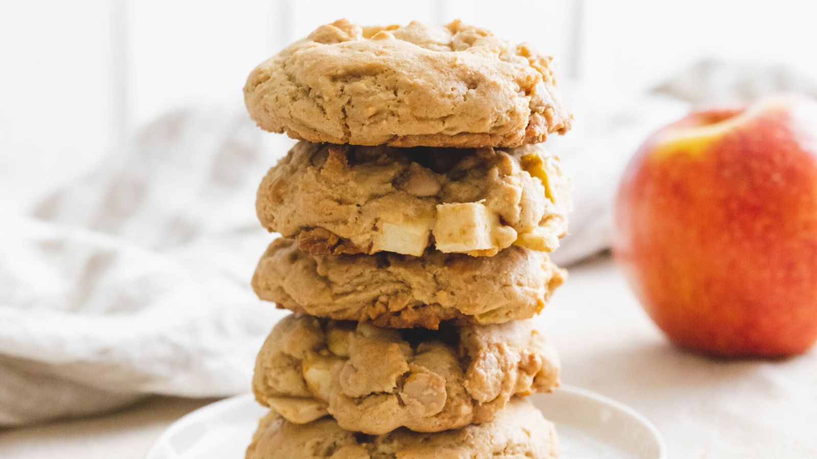 Stack of cookies.
