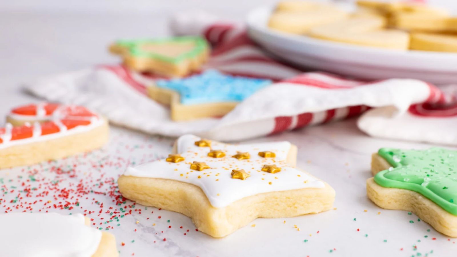 Star cookies. 