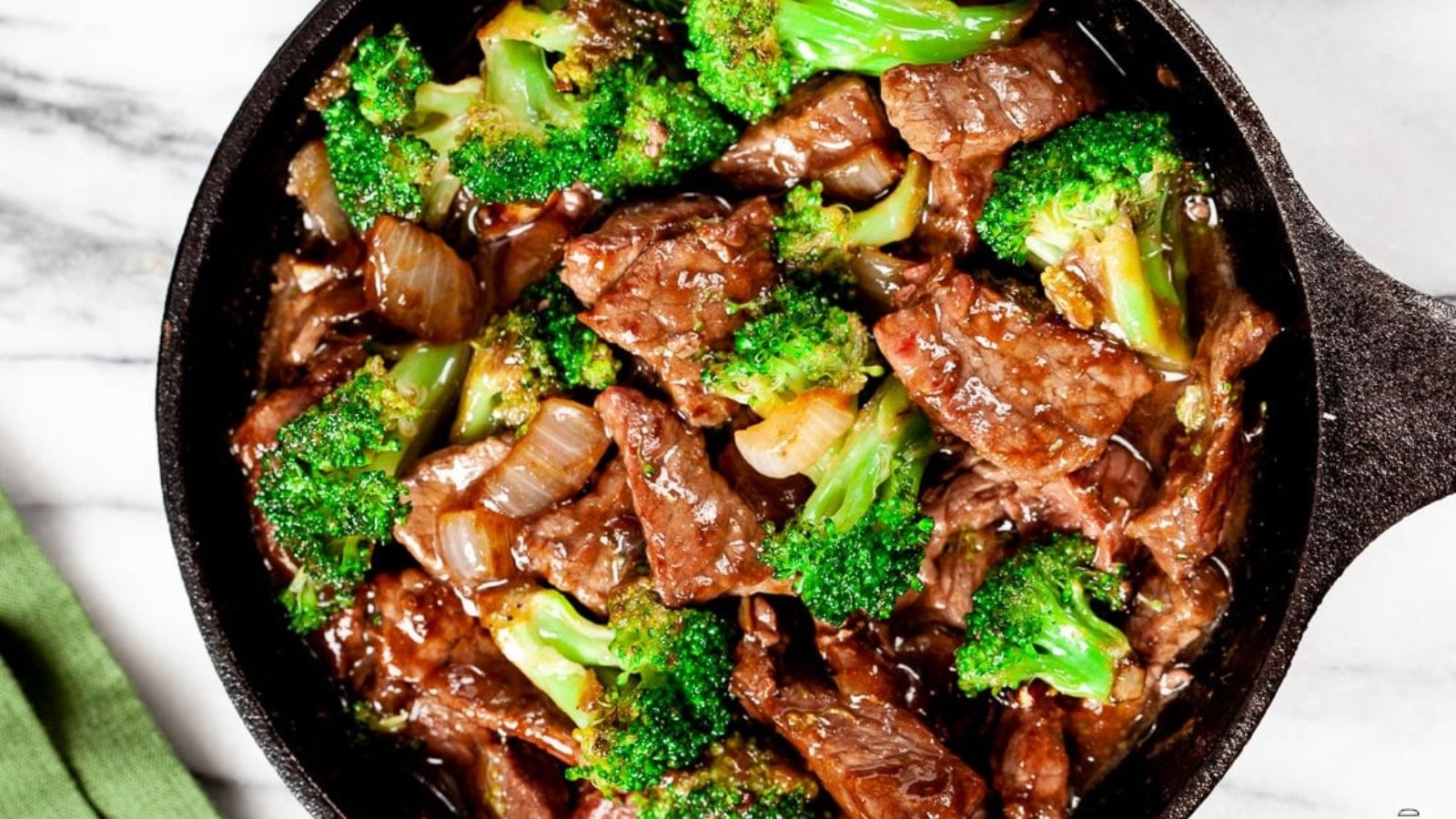 Beef and broccoli stir fry.