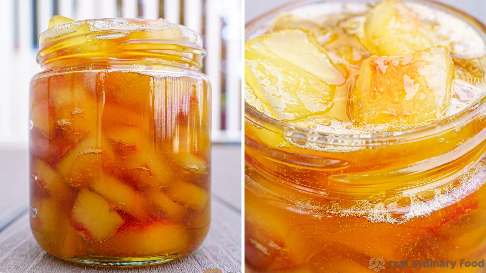 Watermelon rind in jar.