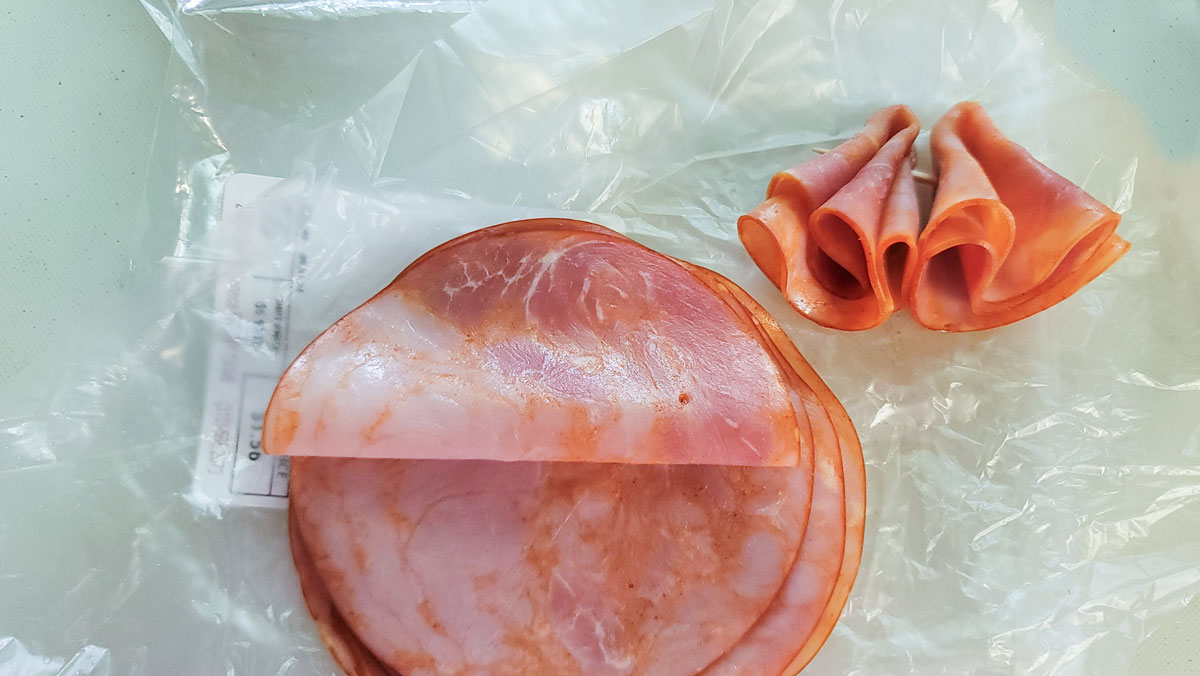 Fold the circle in half.
