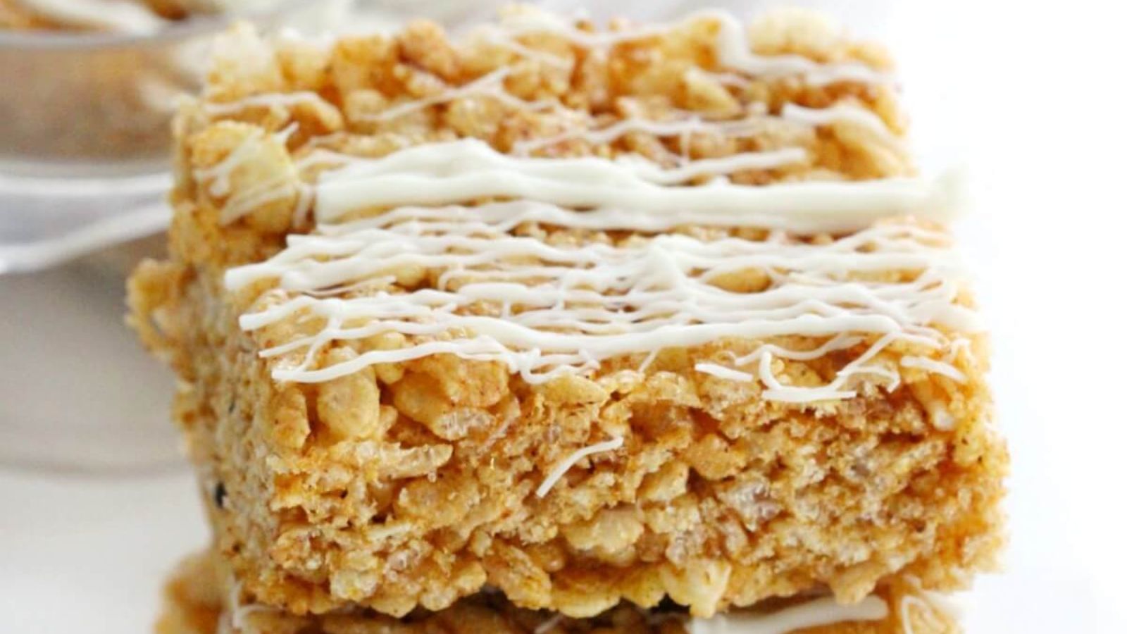 Pumpkin spice rice krispie treats.
