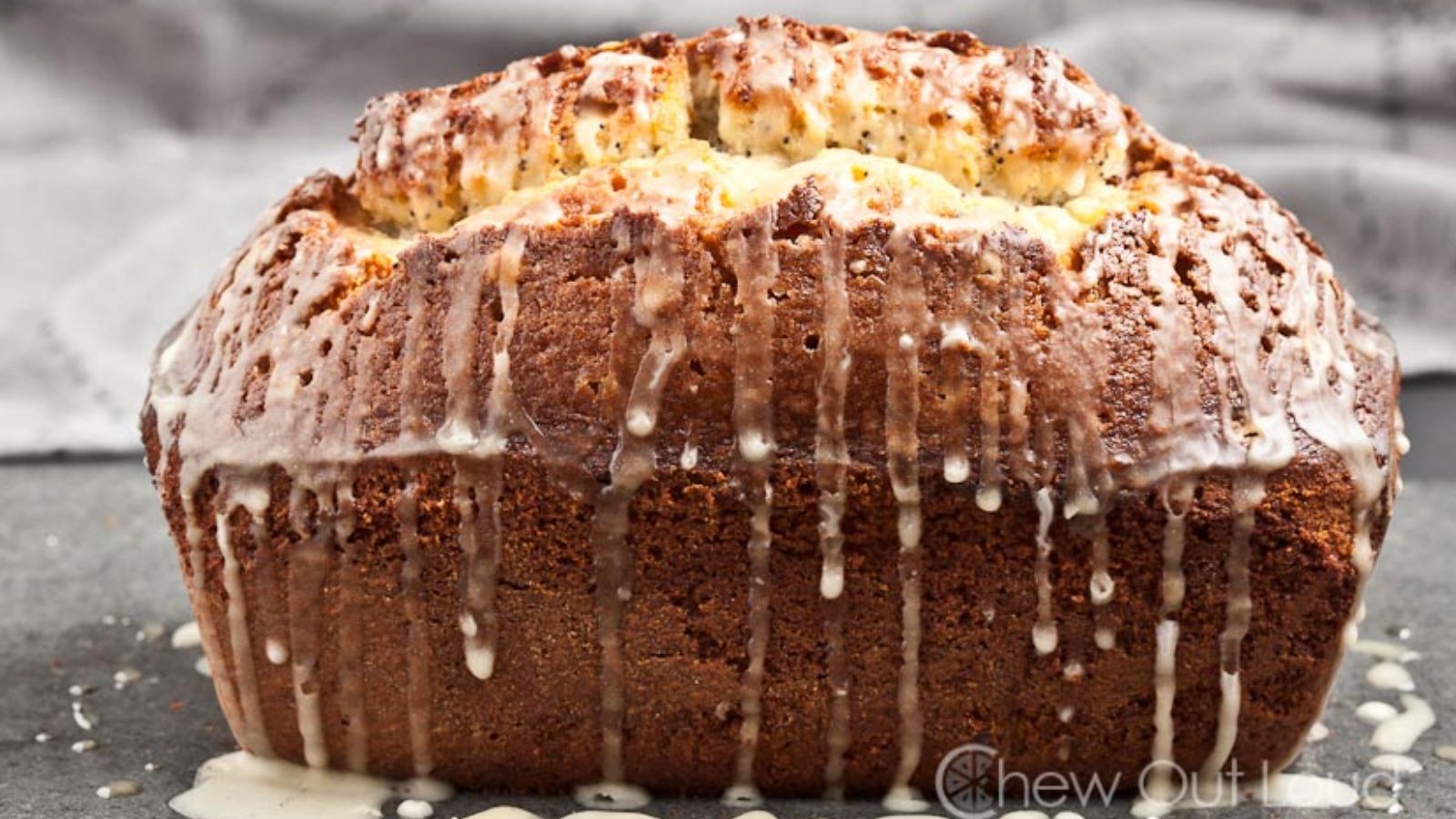 Whole poppy seed bread.