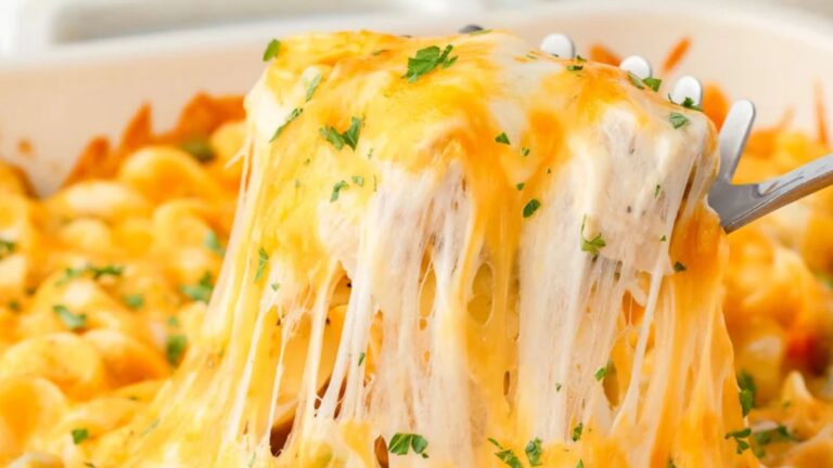 Pulled cheese.