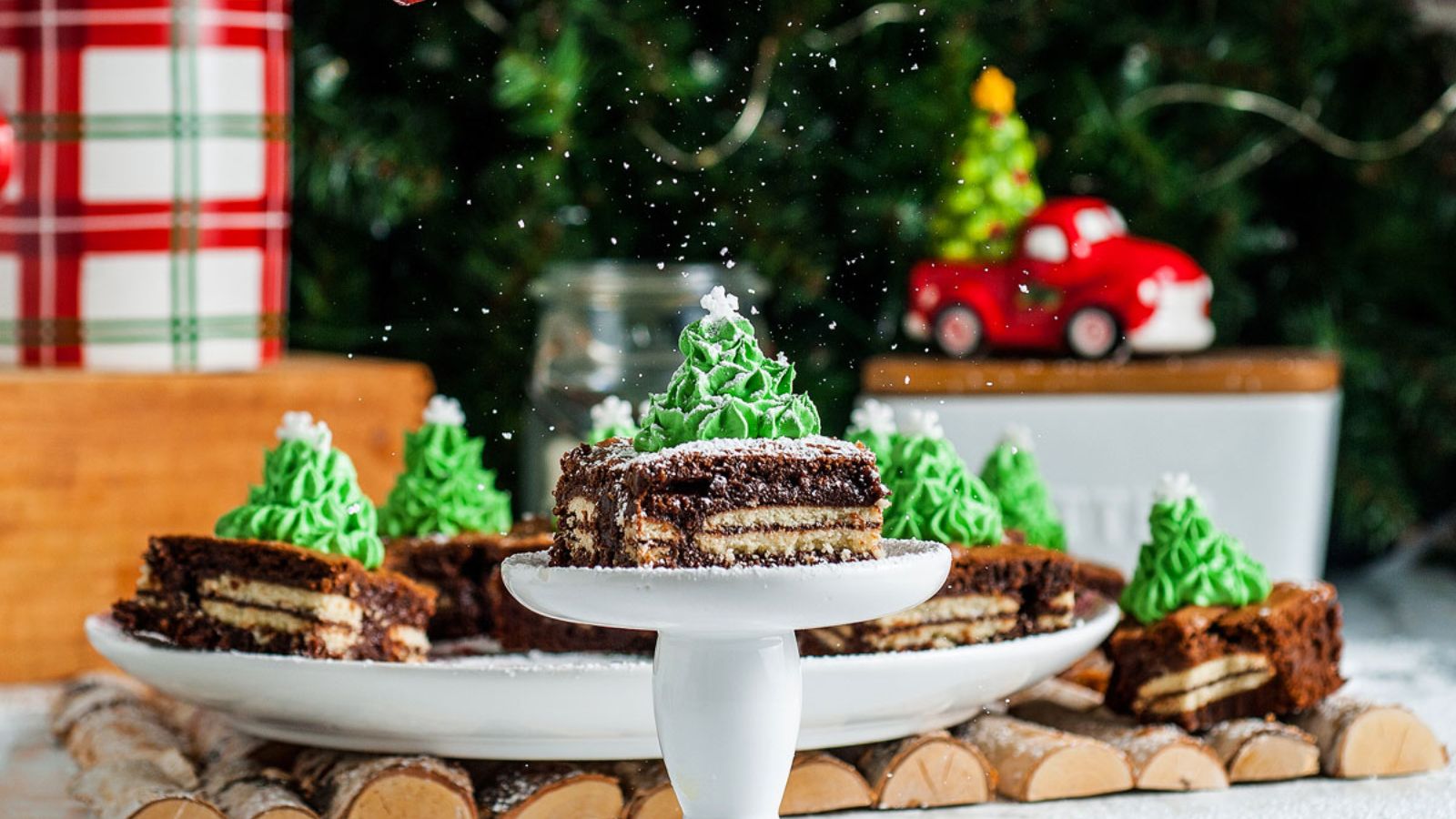 Christmas brownies.