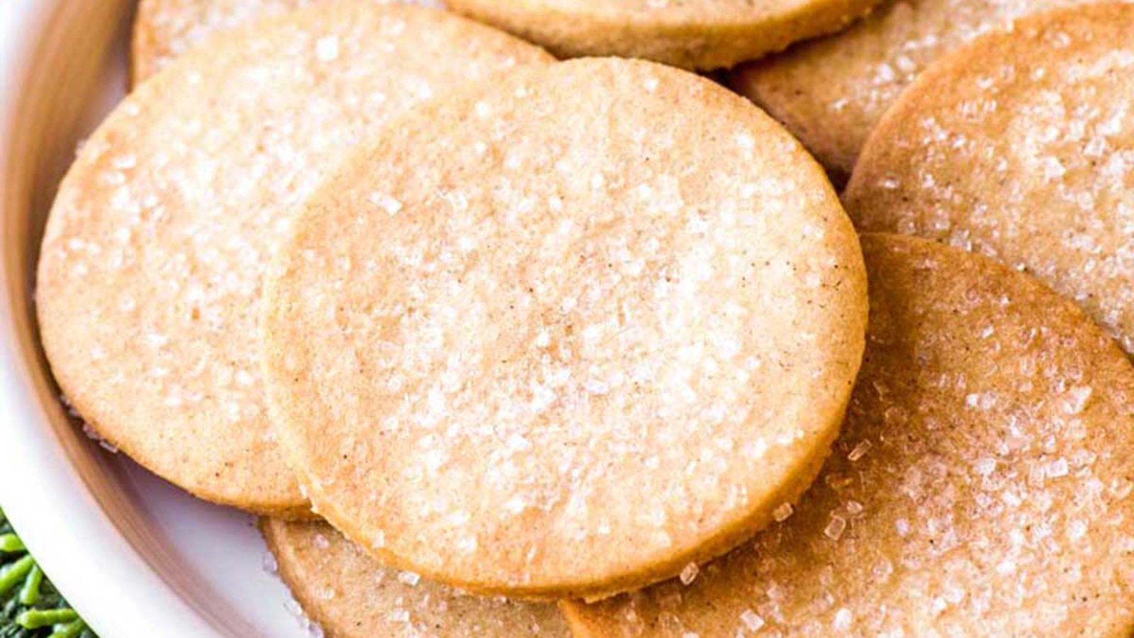 Cookies close up.