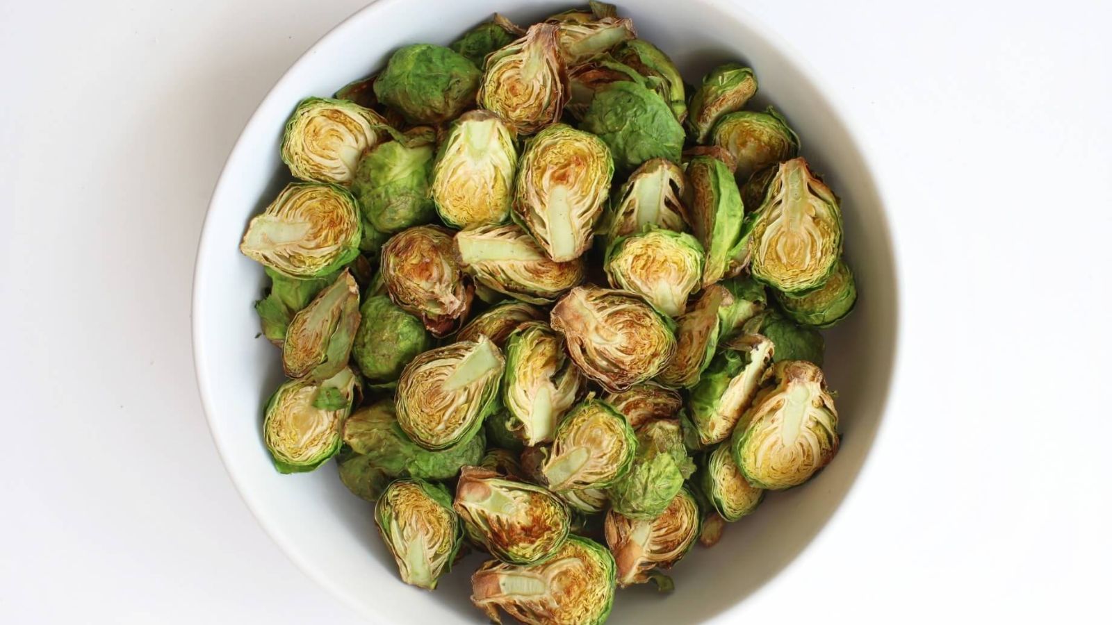 Brussels sprouts in a bowl.