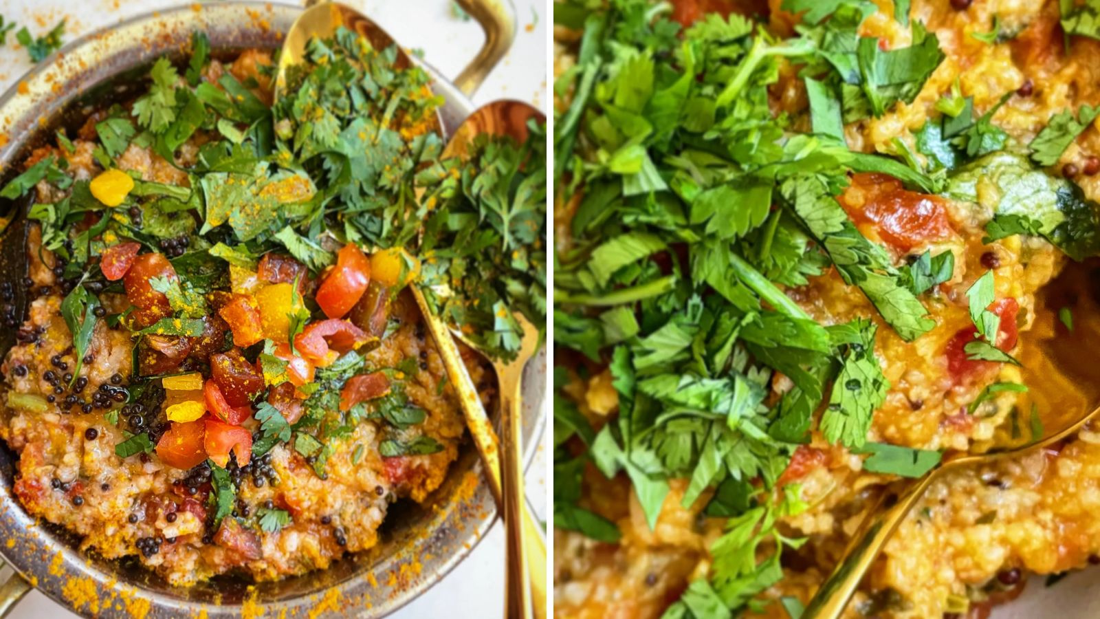 Rice with vegetables.